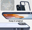 Spigen Ultra Hybrid для iPhone 14 ACS05045 (прозрачный/синий)