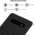 Pitaka MagEZ для Samsung Galaxy S10 (twill, черный/серый)