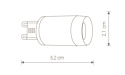 Nowodvorski Led Lens G9 3 Вт 3000 К (9173)