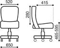 Brabix Deco MG-316 (черный)