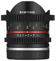 Samyang 8mm T3.1 V-DSLR UMC Fish-eye II Samsung NX