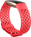 Fitbit спортивный для Fitbit Charge 3 (L, scarlet)