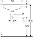 GEBERIT VariForm 500.754.01.2