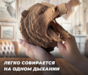 QBRIX Картонный охотник. Медведь 3D 20069