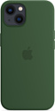Apple MagSafe Silicone Case для iPhone 13 (зеленый клевер)