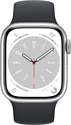 Apple Watch Series 8 LTE 41 мм (алюминиевый корпус, силиконовый ремешок)