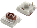 NuPhy Air96 Ionic White Gateron Low Profile Brown 2.0