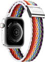 Dux Ducis Strap Mixture II Version для Apple Watch 49мм/45мм/44мм/42мм (pale stripes)