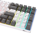 Royal Kludge RK100 RGB white/gray, RK Red