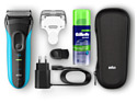 Braun 3010s Series 3 ProSkin + гель Gillette + Чехол