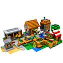 Lepin Minecraft 18010 Деревня Майнкрафт аналог Lego 21128