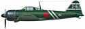 Hasegawa Палубный истребитель Mitsubishi A6M3 Zero Type 22 201st