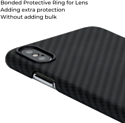 Pitaka MagEZ для iPhone Xs (twill, черный/серый)