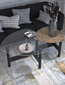 Мебелик Саут 3Д (черный/палисандр натуральный)