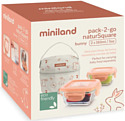 Miniland Pack-2-go naturSquare bunny