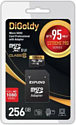 DiGoldy Extreme Pro microSDXC 256GB DG256GCSDXC10UHS-1-ElU3 W