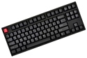 WASD Keyboards V2 87-Key Doubleshot PBT black/Slate Mechanical Keyboard Cherry MX Clear black USB