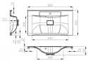 BelBagno BB800/450-LV-MR-PR