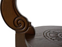 Мебелик Грация М (темно-коричневый)