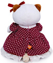 BUDI BASA Collection Кошечка Ли-Ли в бордовом платье LK24-103 (24 см)