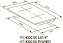 Meferi MEH302BK Light