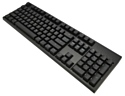 WASD Keyboards OPEN BOX CODE 104-Key Mechanical Keyboard Cherry MX black USB