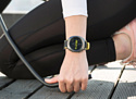Samsung Braloba Hybrid для Galaxy Watch 42mm/Gear Sport (черный/желтый)