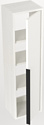 Дабер Шкаф-полупенал 015 СТ15.0.0.5Ч (белый древесный/ручка черная)