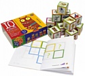 Айрис-Пресс IQ кубики Уши, лапы и хвосты 50 игр для развития интеллекта