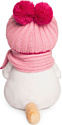 BUDI BASA Collection Кошечка Ли-Ли в розовой шапке с шарфом LK27-022 (27 см)