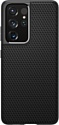 Spigen Liquid Air для Galaxy S21 Ultra ACS02350 (черный матовый)