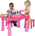 Keter Creative Play Table + 2 stools (17184184)