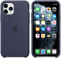 Apple Silicone Case для iPhone 11 Pro (темно-синий)