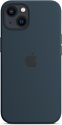 Apple MagSafe Silicone Case для iPhone 13 (синий омут)