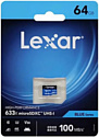 Lexar 633x microSDXC LSDMI64GBBCN633N 64GB (с адаптером)