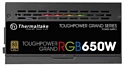 Thermaltake Toughpower Grand RGB Gold (Fully Modular) 650W
