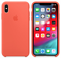 Apple Silicone Case для iPhone XS Nectarine