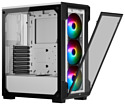 Corsair iCUE 220T RGB Tempered Glass White