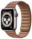 Apple Watch Edition Series 6 GPS + Cellular 40mm Titanium Case with Leather Link