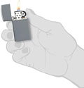 Zippo Slim Flat Grey 49527