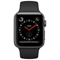 Apple Watch Series 3 Cellular 38mm Stainless Steel Case with Sport Band