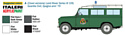 Italeri 6542 Внедорожник Land Rover Series III 109 Guardia Civil