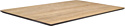 ErgoSmart Wooden Unique Ergo Desk 1300х750х27 мм (дуб натуральный/черный)