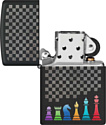 Zippo Chess Pieces Black Matte 48662