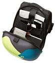 ZIPIT Shell Backpack Black Green & Blue