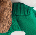 Basik & Co Bartolomew в зеленом свитере (33 см)