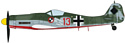 Hasegawa Me262A & Fw190D-9 "JV44 Combo" (2 Kits)