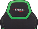 Brabix Alpha GM-018 532639 (черный/зеленый)