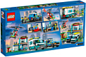 LEGO City 60371 Центр управления спасательным транспортом