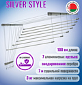 Comfort Alumin Group Потолочная 7 прутьев Silver Style 100 см (алюминий)